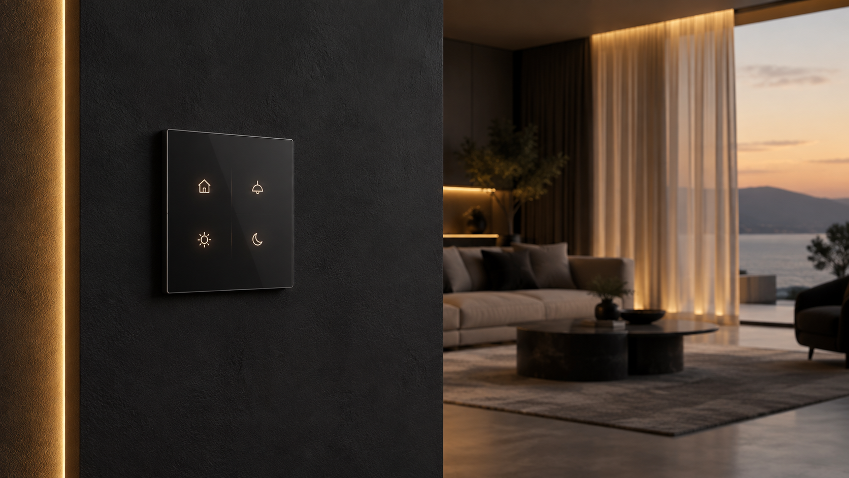 Premium smart home keypad
